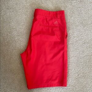 EUC Adidas Men's Bright Coral-Redish Athletic Golf ⛳️ Shorts